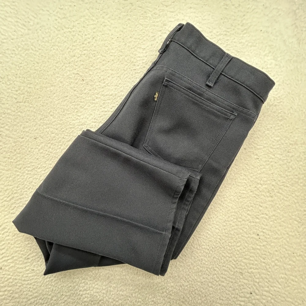 Vintage Levis Pants Mens 36x30 10517 Dacron Polyester USA 90s Straight Leg